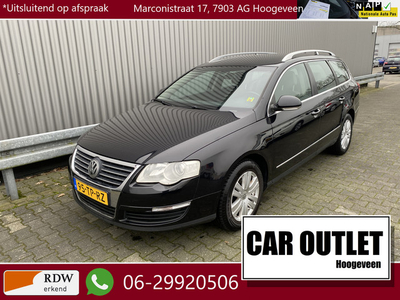 Volkswagen Passat Variant 2.0 FSI Highline AUTOMAAT, Leer/Alc, Clima, CC, PDC, LM, Afnb.Trekh, nw. APK – Inruil Mogelijk –