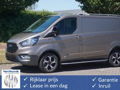 Ford TRANSIT CUSTOM 300S Active 130PK Airco, Cruise, Apple CP / Android Auto, 17