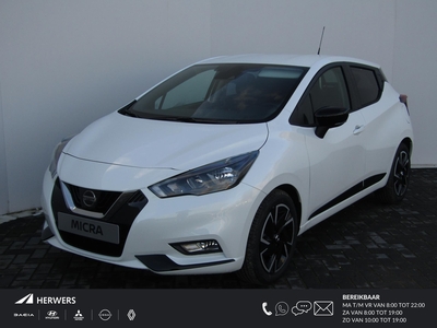 NISSAN MICRA 1.0 IG-T N-Design + Connect Pack Navigatie / Apple Carplay&Android Auto / Airco / Cruise Control / Bluetooth / Böse / USB / DAB / PDC achter