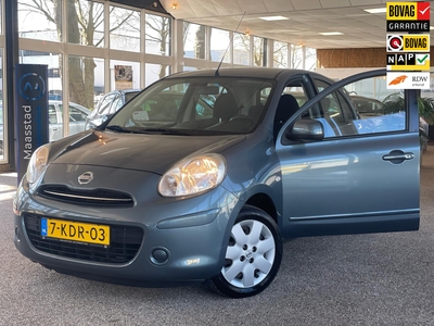 NISSAN MICRA 1.2 DIG-S Acenta|Vol onderhoud|Bluetooth|5drs|Airco|Lage km|Nap|Boekjes|Zeer nette auto