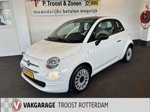 Fiat 500 1.0 Hybrid Star | Panoramadak | Cruise control | Climate control | LM velgen | 6 versnellingen | Multimediascherm