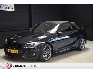 BMW 2 Serie Cabrio 220i M Sport Automaat Leder Groot Navi