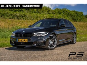 BMW 5-serie Touring 520i M-Sport, NAP, Leder, Pano