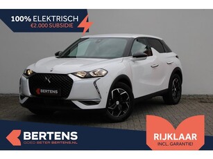 DS 3 Crossback E-Tense So Chic 50 kWh 3-fase Navi