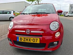 Fiat 500 0.9 TwinAir Lounge AIRCO/NAVI/SPORTINTERIEUR!