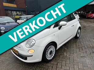 Fiat 500 1.2 Lounge *aut. airco *subliem onderhoud