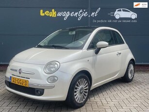 Fiat 500 1.2 Lounge *parelmoer *airco *VERKOCHT*