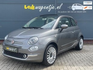 Fiat 500 C 1.2 Lounge Automaat *carplay *16 inch *p-sensor