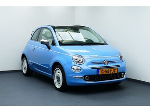 Fiat 500C 0.9 TwinAir Turbo Spiaggina 58. 1-Eig, Azzurro