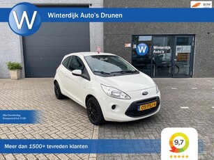 Ford Ka 1.2 Comfort start/stop Airco! Parelmoer Wit! Nap!