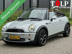 Mini Cabrio 1.6 Cooper Sidewalk 2008 Leder Leuke wagen