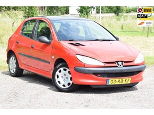 Peugeot 206 1.1 XR 2005 Panoramadak 5 Deurs NIEUWE APK