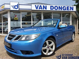 Saab 9-3 Cabrio 2.0t Vector Automaat Electric Blue 210 PK