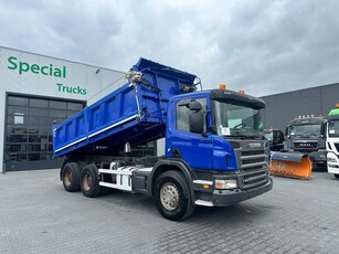 Scania P380 6x4 /Manual gearbox / Steel suspension / Kipper