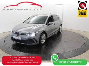 Volkswagen Golf GTE 245PK Head-Up Camera Trekhaak dodehoek