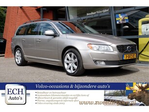 Volvo V70 VERKOCHT -- D4 163 pk 5-cilinder Summum, Leer