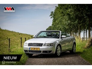 Audi A4 Cabriolet 2.4 V6 Cabrio Leer Stoelverwarming