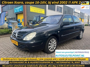 Citroen Xsara Coupé 1.6i-16V ''Bonheur'', trekhaak, Nederlandse auto, / Diverse auto's rond deze prijzen