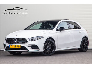 Mercedes-Benz A-Klasse 250 e AMG Panorama, Widescreen, Nightpack, Sfeerverlichting, Camera, Hybrid 2023