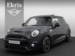 MINI 3-deurs Cooper S JCW Pakket Panorama dak + Harman Kardon + Leder + JCW Remsystem +18'' + LED