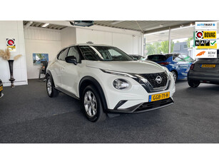 Nissan Juke 1.0 DIG-T Acenta, Automaat, Carplay, Cruise, Climate, Camera, Led, Lichtmetaal.