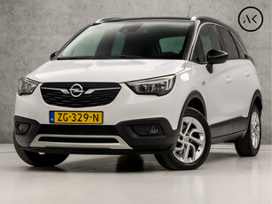 Opel Crossland X 1.2 Turbo Innovation Sport (APPLE CARPLAY, NAVIGATIE, CLIMATE, GETINT GLAS, LEDER, SPORTSTOELEN, PARKEERSENSOREN, LANE ASSIST, CRUISE, NIEUWSTAAT)