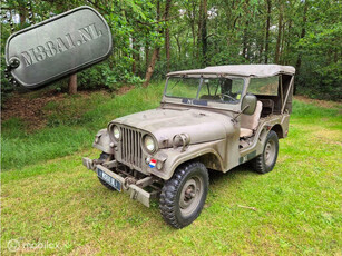 Originele Nekaf Jeep 1959 met huifje ( Willys M38a1 )