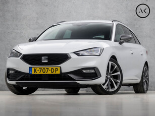 SEAT Leon Sportstourer 1.5 TSI FR Sport 150Pk Automaat (APPLE CARPLAY, GROOT NAVI, DIGITALE COCKPIT, STUUR/STOELVERWARMING, KEYLESS, LEDER/ALCANTARA, SPORTSTOELEN, CAMERA, ADAPTIVE CRUISE, SFEERVERLICHTING, ELEK ACHTERKLEP, NIEU