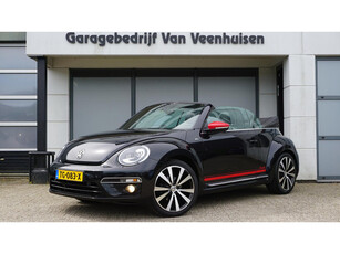 Volkswagen Beetle Cabrio 1.4 TSI 150PK DSG R-LINE & CLUB E.D. Leder Xenon 19inch LM A-Camera Fender Stoelverwarming *Complete Beetle*