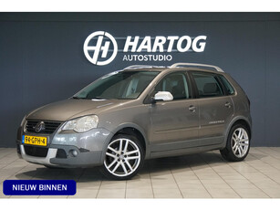 Volkswagen Polo 1.4-16V Cross Origineel Nederlands+ airco+ radio+ 5 deurs+ elektrische ramen.