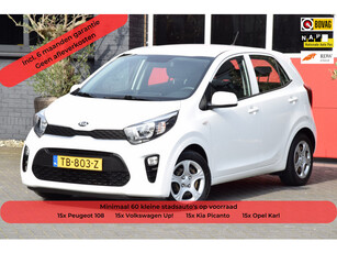 Kia Picanto 1.0 CVVT EconomyPlusLine 2018 5 Deurs Airco Stuurbediening 15x op Voorraad!