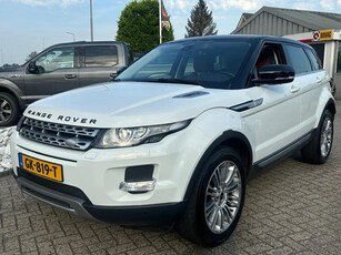 Land Rover Range Rover Evoque 2.2 TD4 Automaat Wit met Bruin Leer