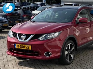 Nissan Qashqai 1.2 N-Connecta Pano dak Airco Camera rondom Navi Cruise Stoelv