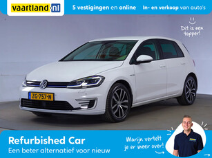 Volkswagen e-Golf e-Golf [ Warmtepomp Virtual Navi ]