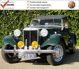 MG TD Midget I Oldtimer MRB- en APK-vrij 1952