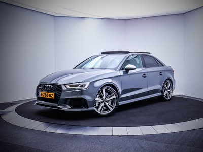 AUDI A3 RS3 Limousine RS 3 Quattro Nieuwprijs 110K! PANO/B&O/KERAMISCH/DIGIDASH/LED/CAMERA/ACC/NAVI/STOELVERW./LEDER/BLINDSPOT/LMV 19''