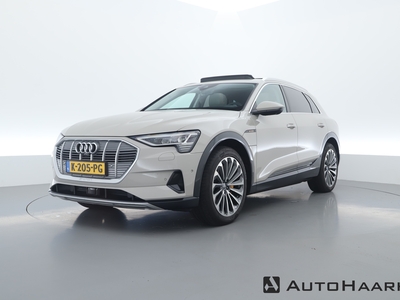 AUDI E-TRON 55 quattro 95 kWh | Pano | HUD | 360 cam | Trekhaak Afn. | Leder | Stoelventilatie |