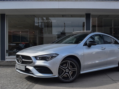 MERCEDES CLA-KLASSE 250 e AMG Line / Night-Pakket / 360Graden-Camera / Stoelverwarming / Memory-Stoelen / Panaroma-schuifdak /