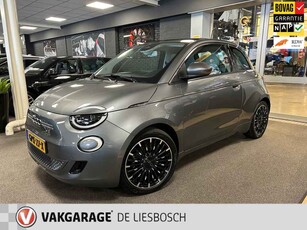 Fiat 500 La Prima 42 kWh 119pk / Panorama-dak / Leder / Camera / Navigatie