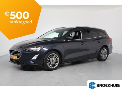 FORD FOCUS Wagon 1.0 125 pk Titanium Business | Automaat | Dealer Onderhouden! | AGR | Clima | Navi | LED | Keyless | DAB+ | Cruise Adaptive