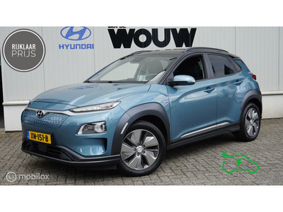 Hyundai Kona EV Premium 64 kWh Navi | Incl. BTW| PDC V+A | Head-Up | Dodehoeksensoren