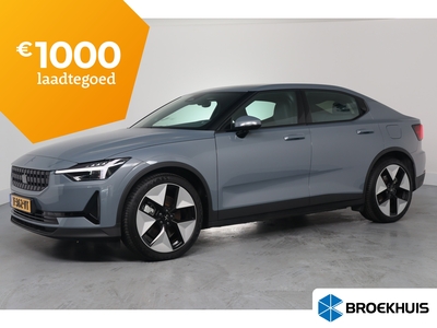 POLESTAR POLESTAR 2 Standard Range Single Motor 69 kWh | Panorama Dak | Clima | Memory Zetels | Harman/Kardon | LED | Camera | Stoel/ Stuurverwarming | Navi