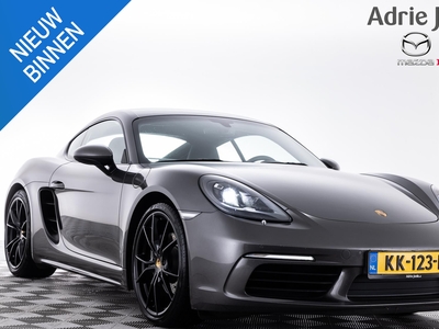 PORSCHE 718 CAYMAN 2.0 299 PK | AUTOMAAT | APPLE CARPLAY | PARKEERSENOREN | 20 INCH | NAVIGAITE | CLIMATE CONTROL | NED AUTO |