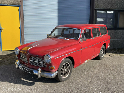 Volvo Amazon Combi 221 1968 rood AUTOMAAT Mooi interieur.