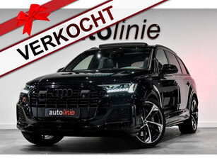 Audi Q7 55 TFSI e quattro 3x S-Line. BTW, Massage, RS zetels, Koeling, Luchtv, Pano, ACC, Memory, 360 3D, B&O, Keyless, Trekh.