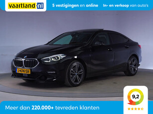 BMW 2 Serie Gran Coupe 218i Executive Sportline Aut. [ Panorama Live-cockpit Prof. Stoelverwarming ]