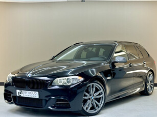 BMW 5 Serie Touring M550xd, 381Pk, 2012, Euro 6, Volledige historie, Volledig leder, Panoramadak, Navigatie, 20