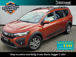 Dacia Jogger 1.0 TCe 110 Expression 7p. | Zeer Ruim | P. Sensoren+Camera | Navi | Clima | Cruise | Historie | NL Auto!