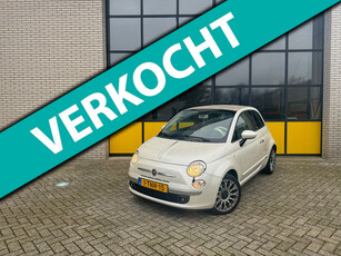 Fiat 500 C Lounge, Leer, LMV