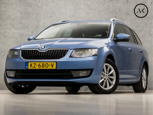 Škoda Octavia Combi 1.0 TSI Greentech Luxury Sport Automaat (PANORAMADAK, APPLE CARPLAY, GROOT NAVI, CLIMATE, STOELVERWARMING, SPORTSTOELEN, GETINT GLAS, CRUISE, XENON, NIEUWE APK, NIEUWSTAAT)